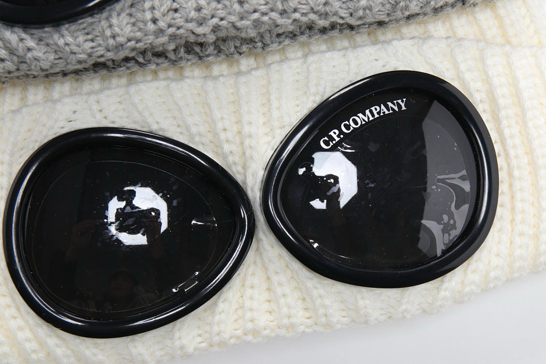 Beanie Hat with Integrated Goggles