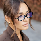 Rectangular Acetate Sunglasses