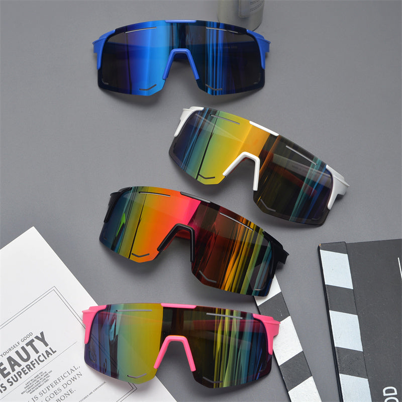 Oversized Shield Sports Sunglasses