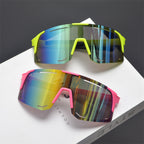 Oversized Shield Sports Sunglasses