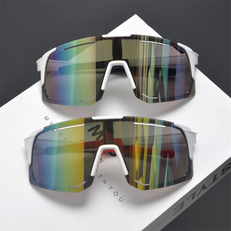 Oversized Shield Sports Sunglasses