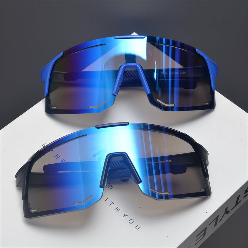 Oversized Shield Sports Sunglasses