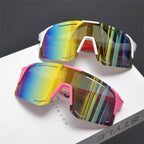 Oversized Shield Sports Sunglasses