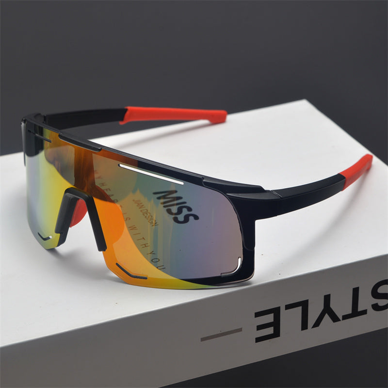 Oversized Shield Sports Sunglasses