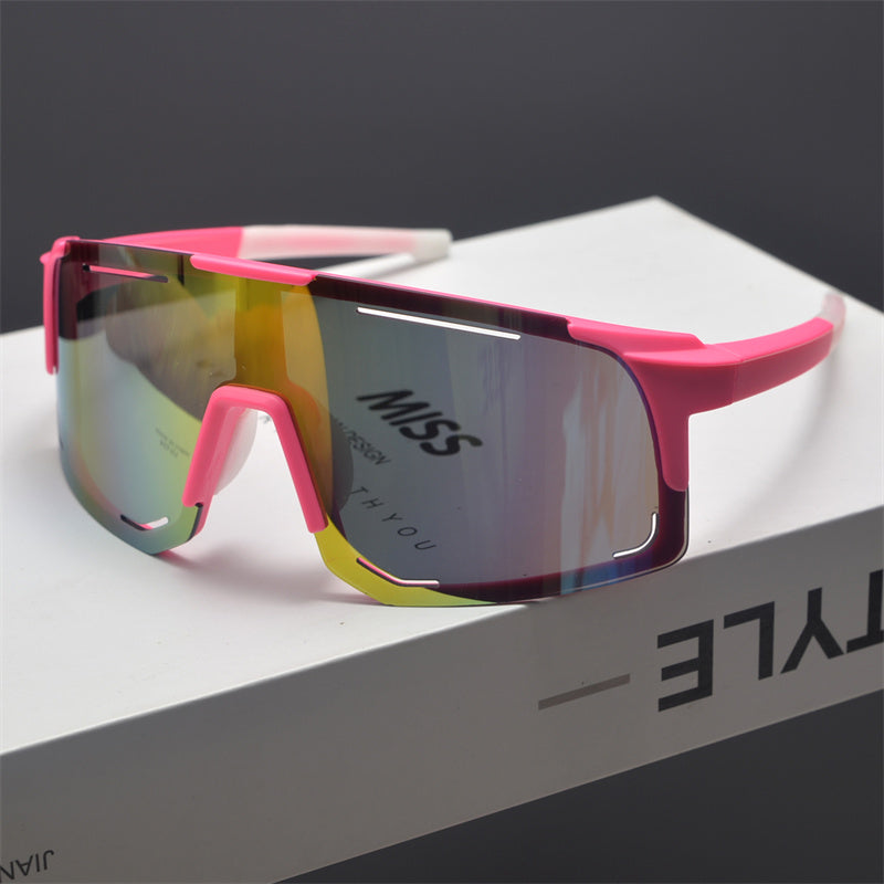 Oversized Shield Sports Sunglasses