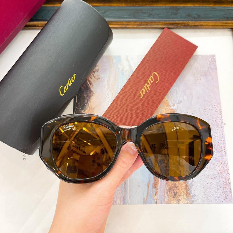 Oversized Tortoise Sunglasses