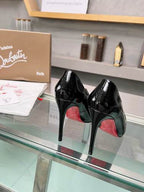 Black Pointed-Toe Pumps