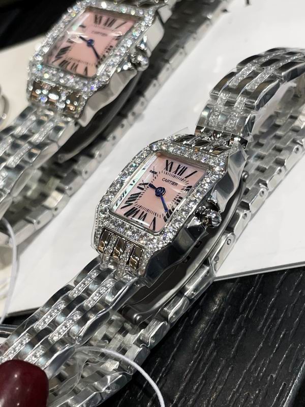 Luxury Square Diamond Watch