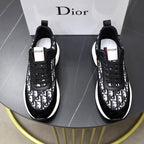 Premium Pattern Runner Sneakers