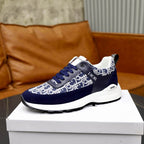 Premium Pattern Runner Sneakers