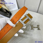 Iconic Reversible Leather Belt