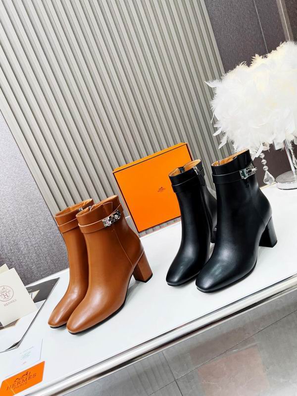 Leather Ankle Boots