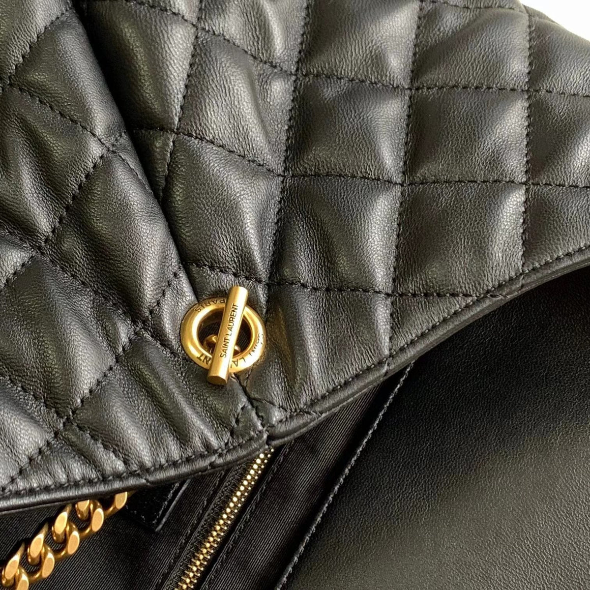 Black Leather Tote