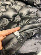 Luxury Black Puffer Jacket