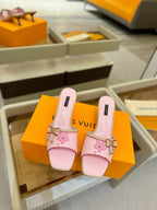 Rose Kitten Heels