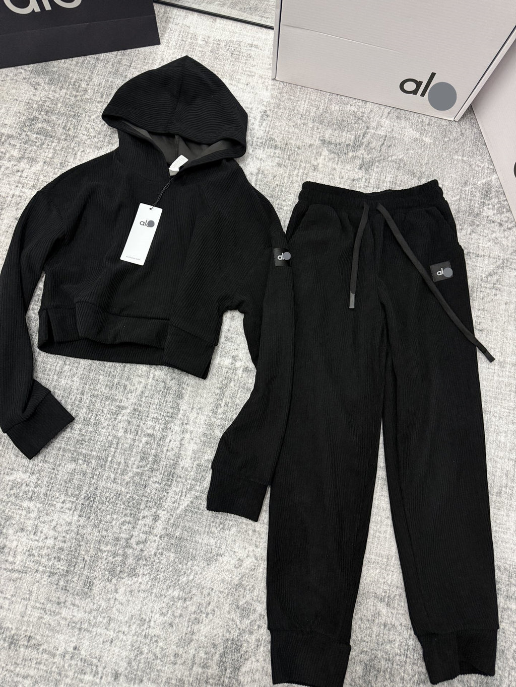 Corduroy Two-Piece Lounge Set
