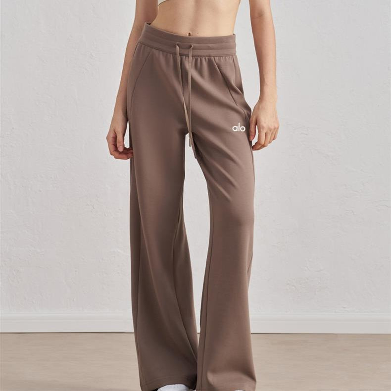 Wide-Leg Sweatpants