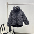 Unisex Textured Puffer Jacket