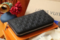 Monogram Zip Wallet