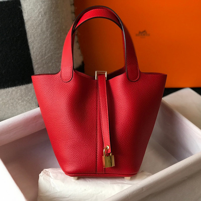 Bucket Bag Red