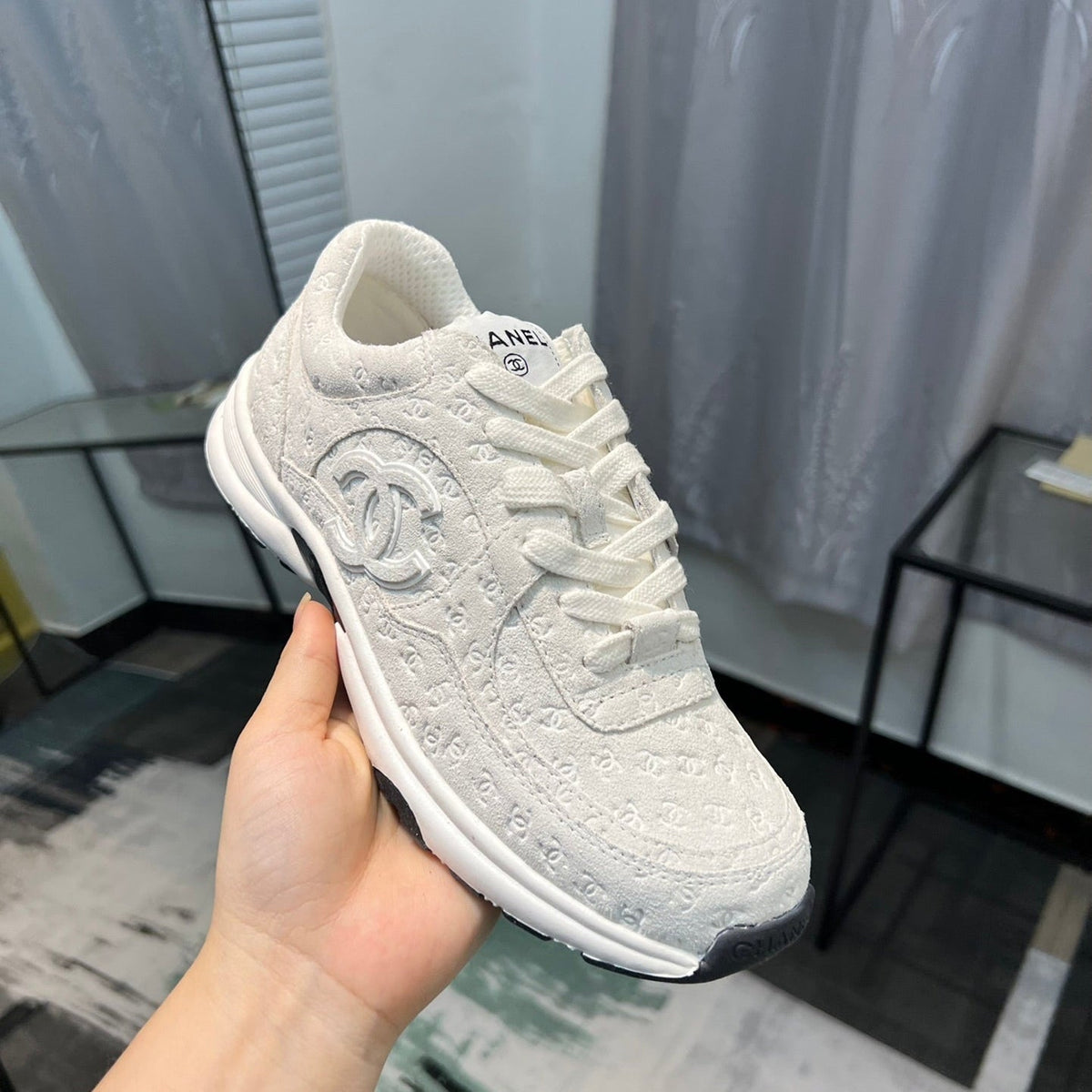 Premium Suede & Mesh Sneakers