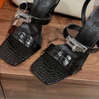 Kelly Buckle Sandals