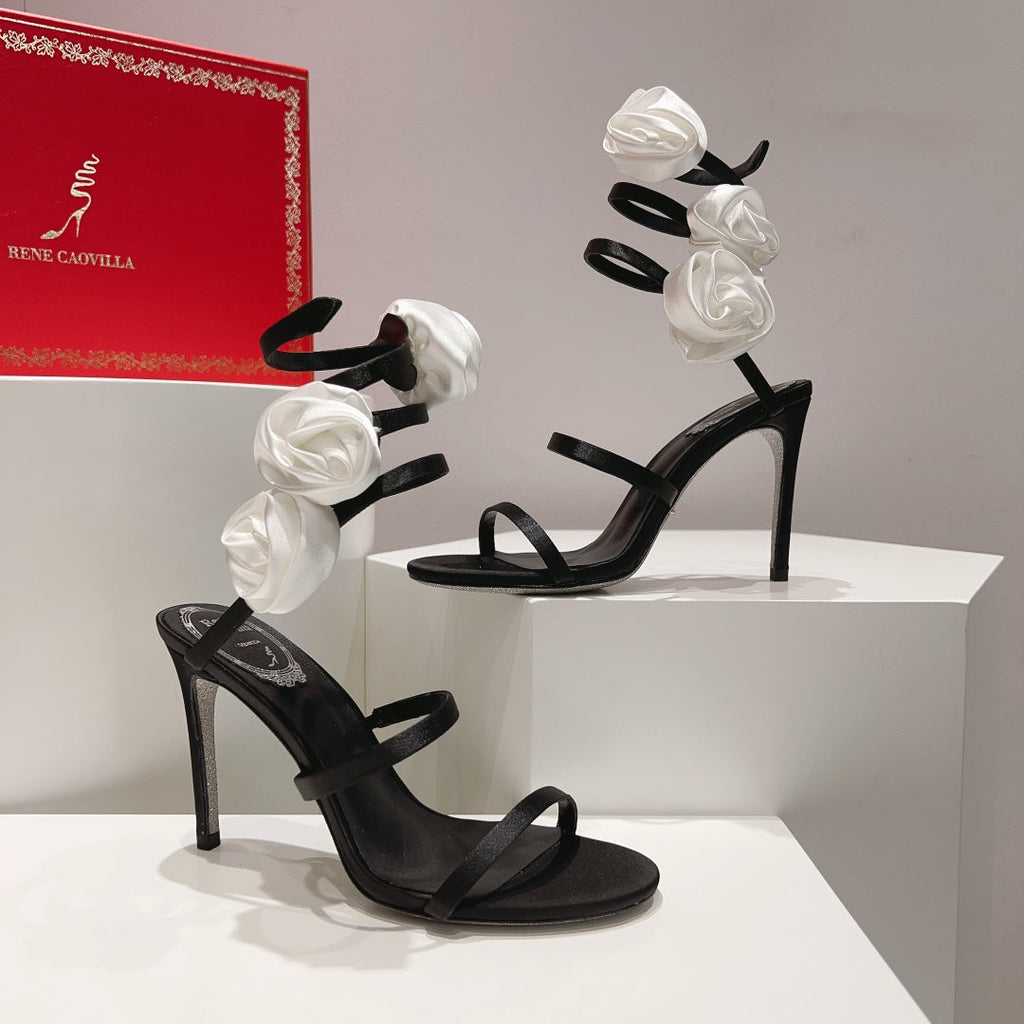 Floriane Flower Heels