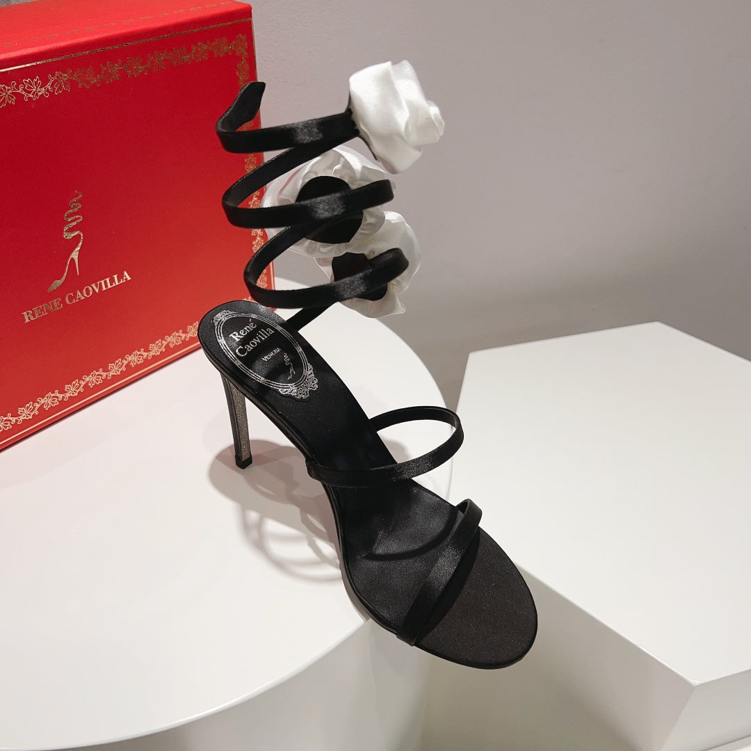 Floriane Flower Heels