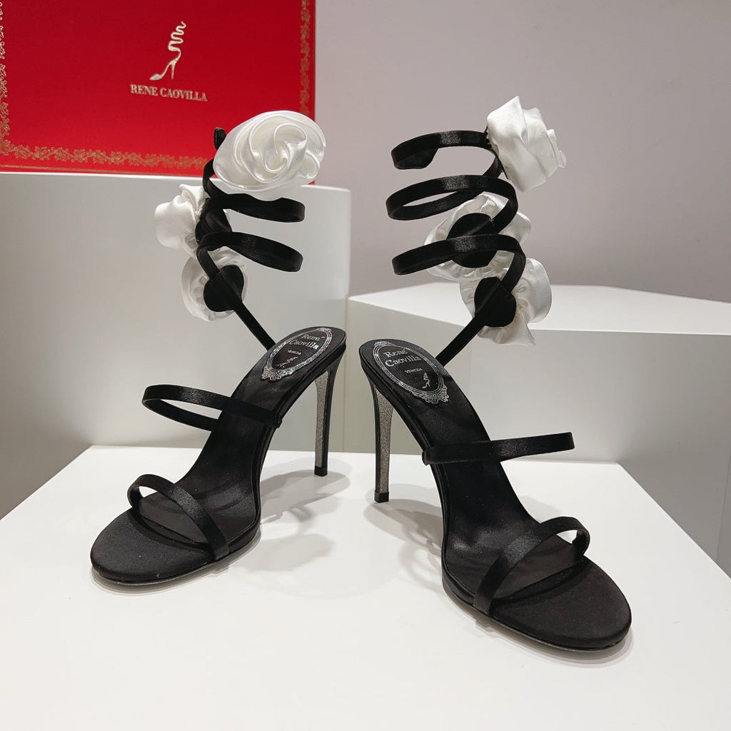 Floriane Flower Heels
