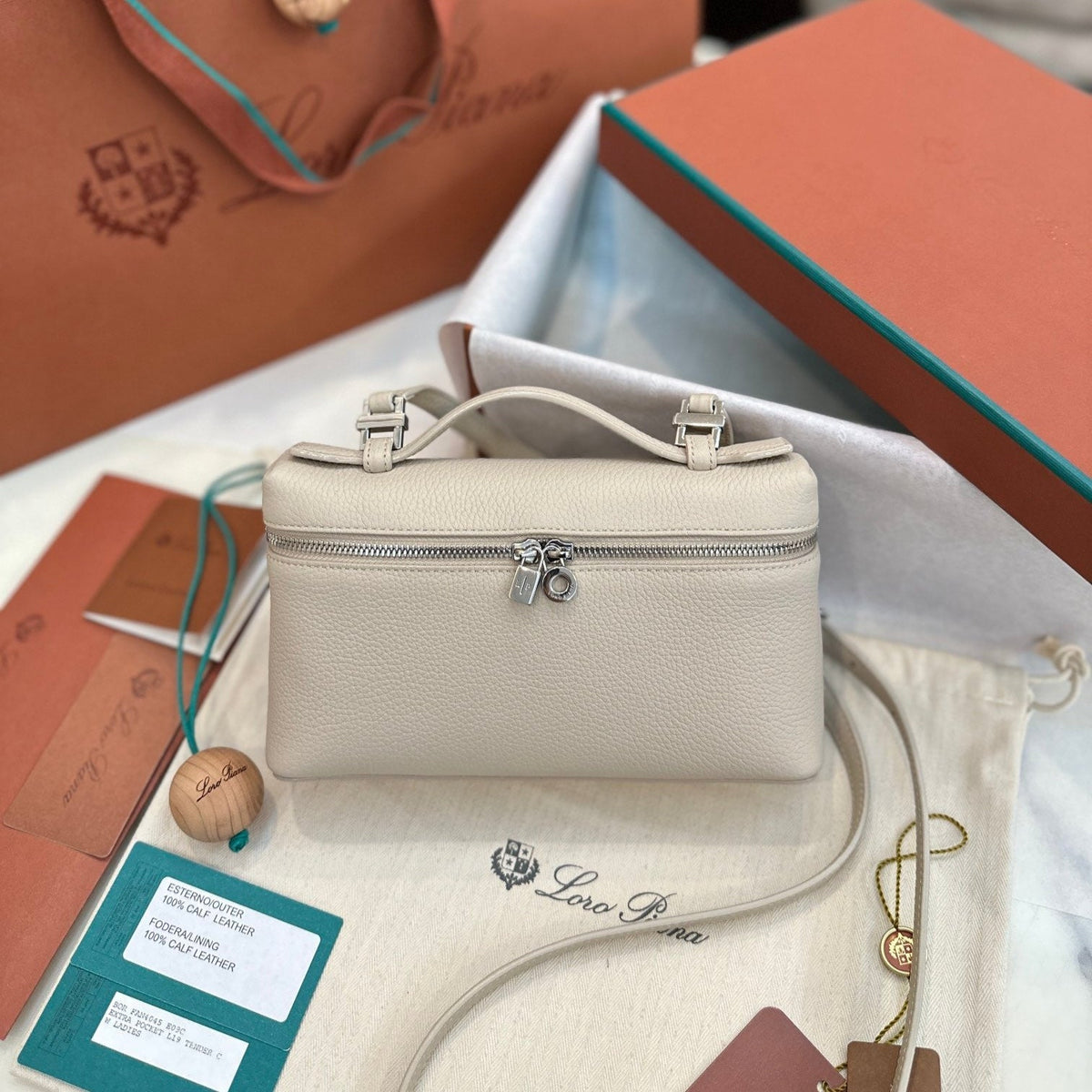Saddle 19 Loro Leather Bag
