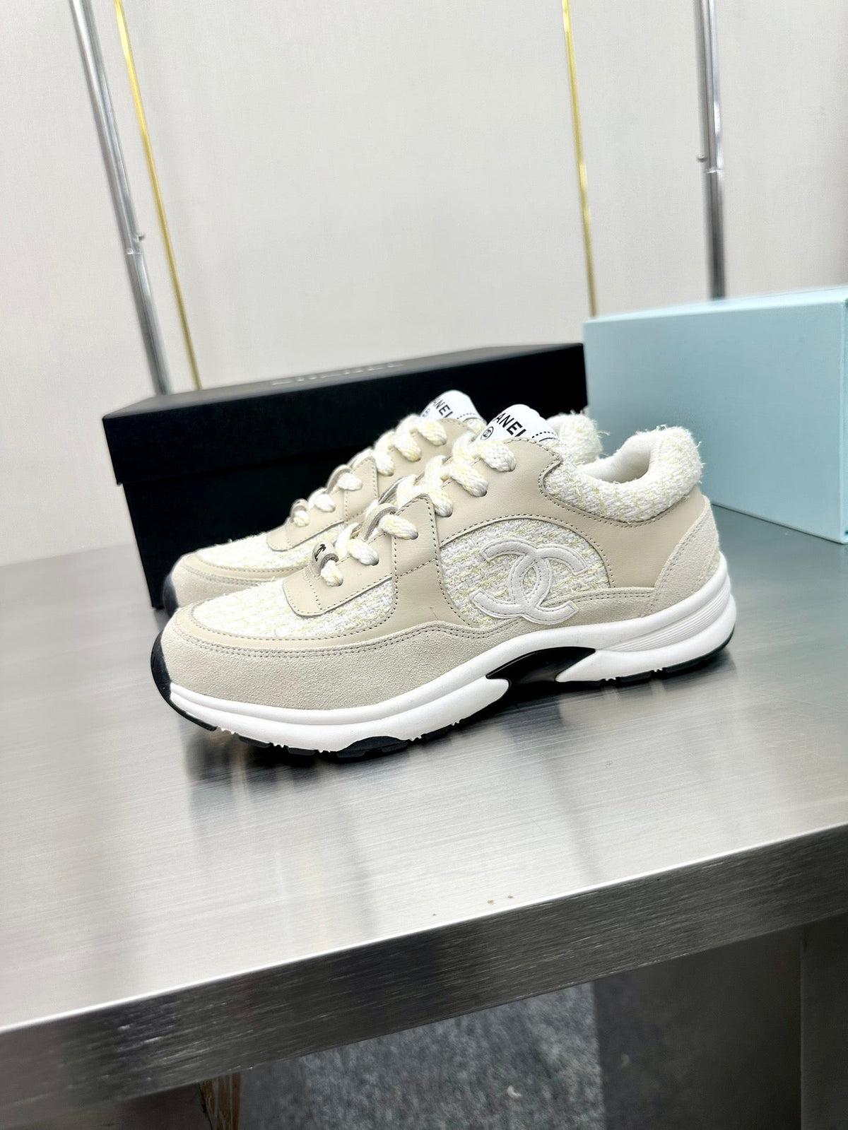 Luxury Embroidered Velvet Sneakers
