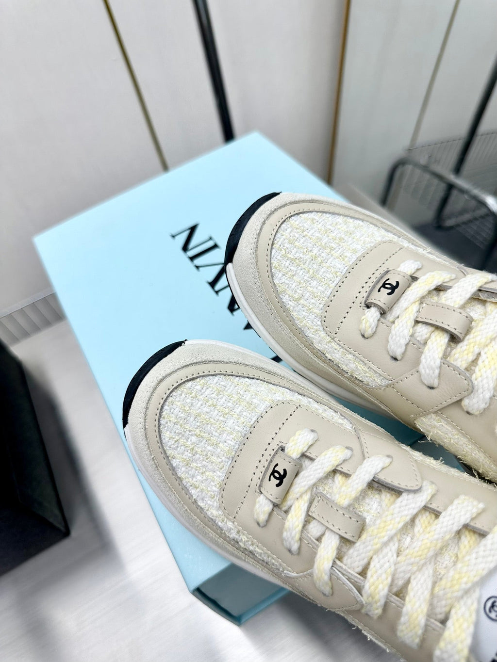 Luxury Embroidered Velvet Sneakers