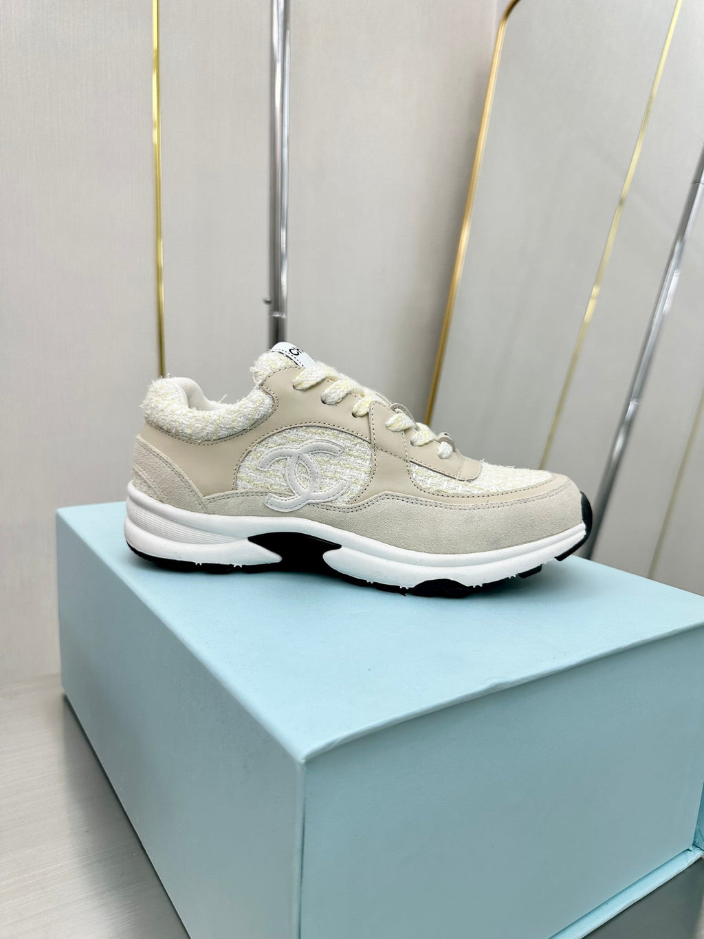 Luxury Embroidered Velvet Sneakers