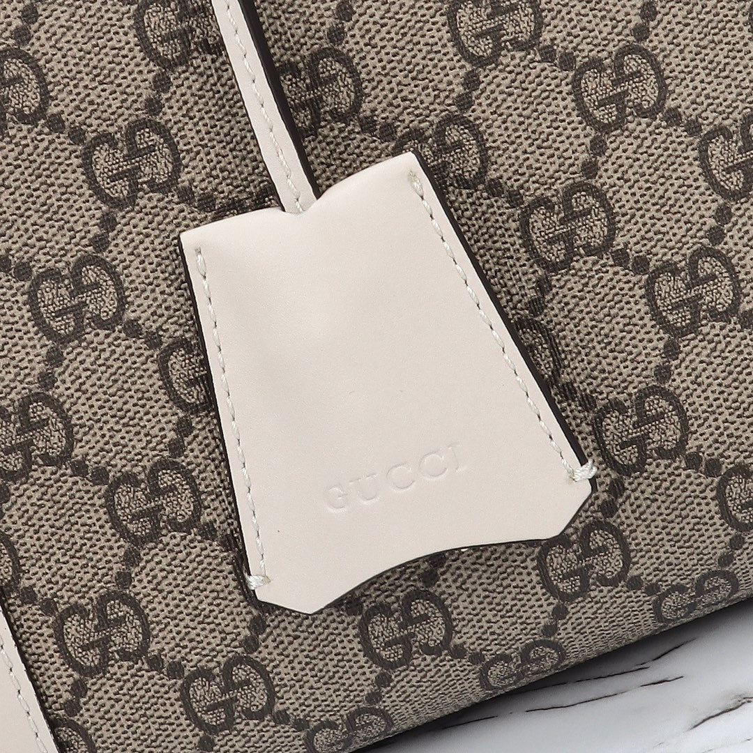Apricot White Bag