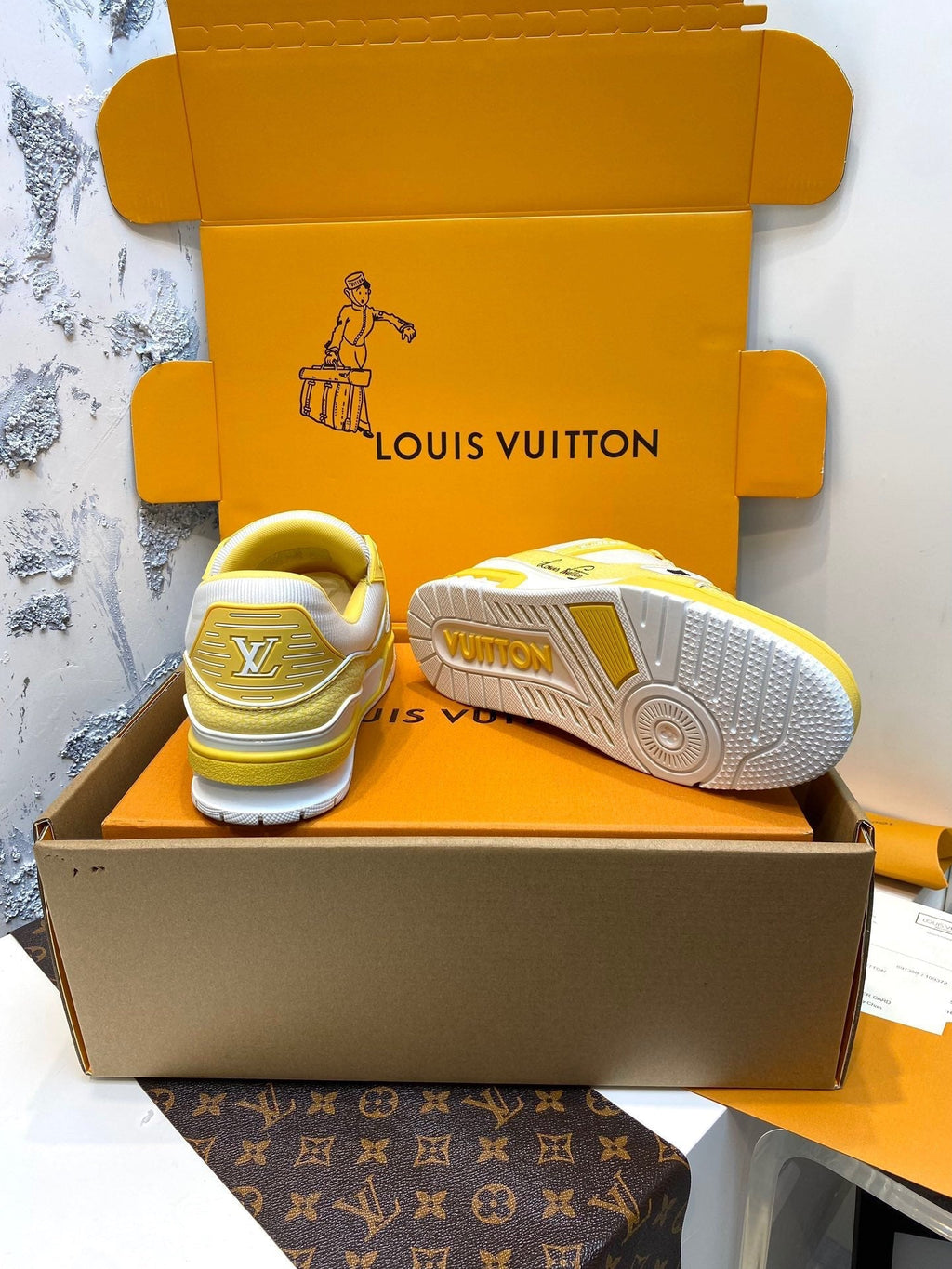 High-End Italian Leather Urban Sneakers