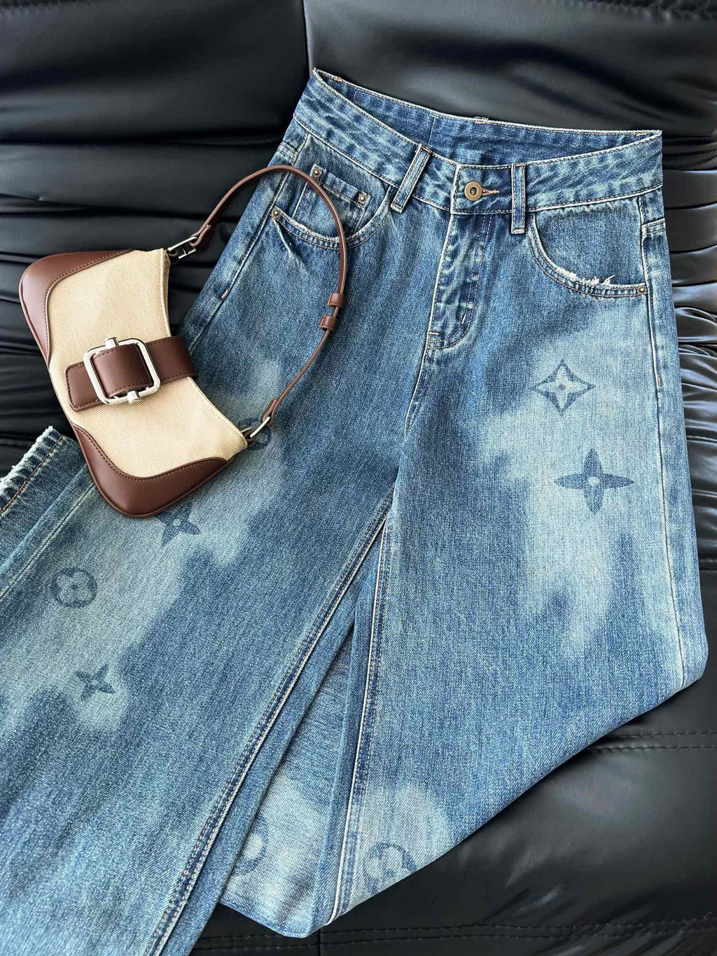 Classic Straight Denim Jeans