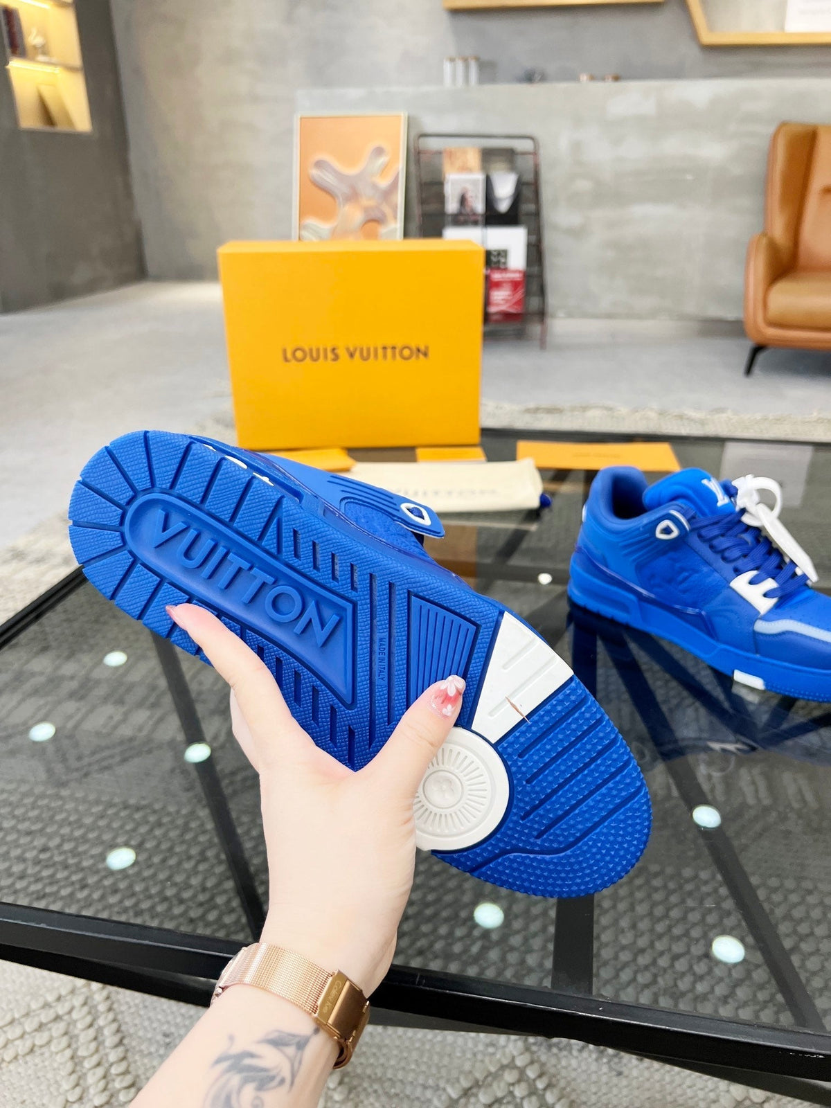 Premium Italian Leather Men’s Sneakers