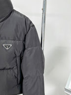 Short Black Down Jacket