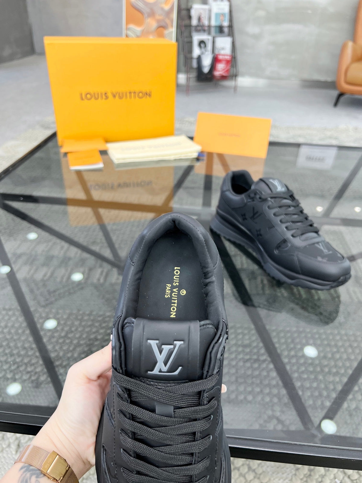 Premium Italian Leather Street-Style Sneakers