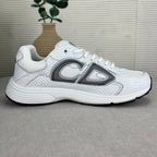 B30 Inspired Sneakers – White Snake Leather