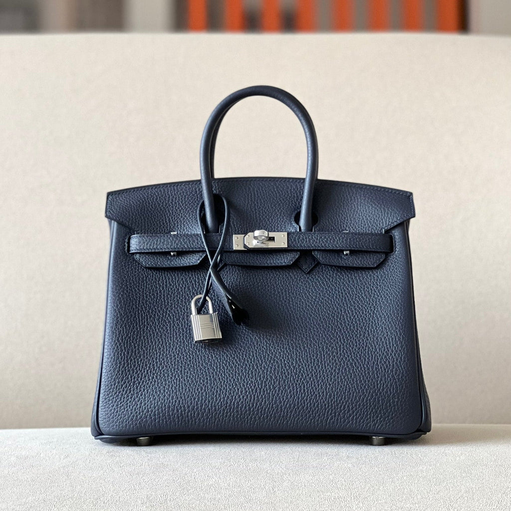 Structured Leather Handbag